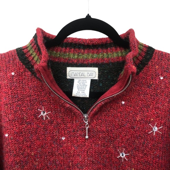 Mandal Bay Christmas Tree Sweater size XXL - Picture 6 of 9